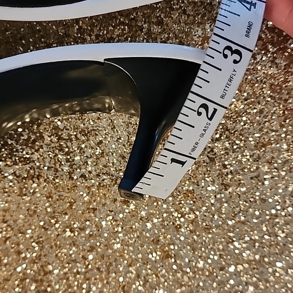 MARINELLA  MADE IN ITALY WOMEN'S LEATHER UPPER BLACK/WHITE SANDAL SIZE 10,PRE-OW - Picture 11 of 11